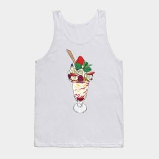 Happy Strawberry Sundae Tank Top